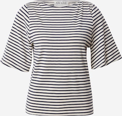 Marškinėliai 'AWFIONA' iš Aware, spalva – kremo / nakties mėlyna, Prekių apžvalga