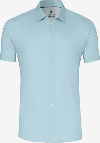 DESOTO Hemd in Blau: Vorderseite