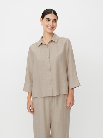 Chemisier 'MaIdakai' Masai en beige : devant