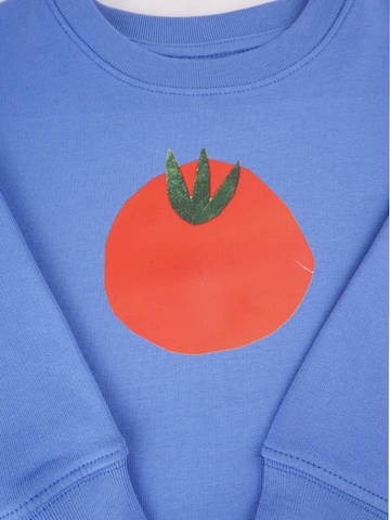 MelaDiSweater majica 'Tomate' - plava boja