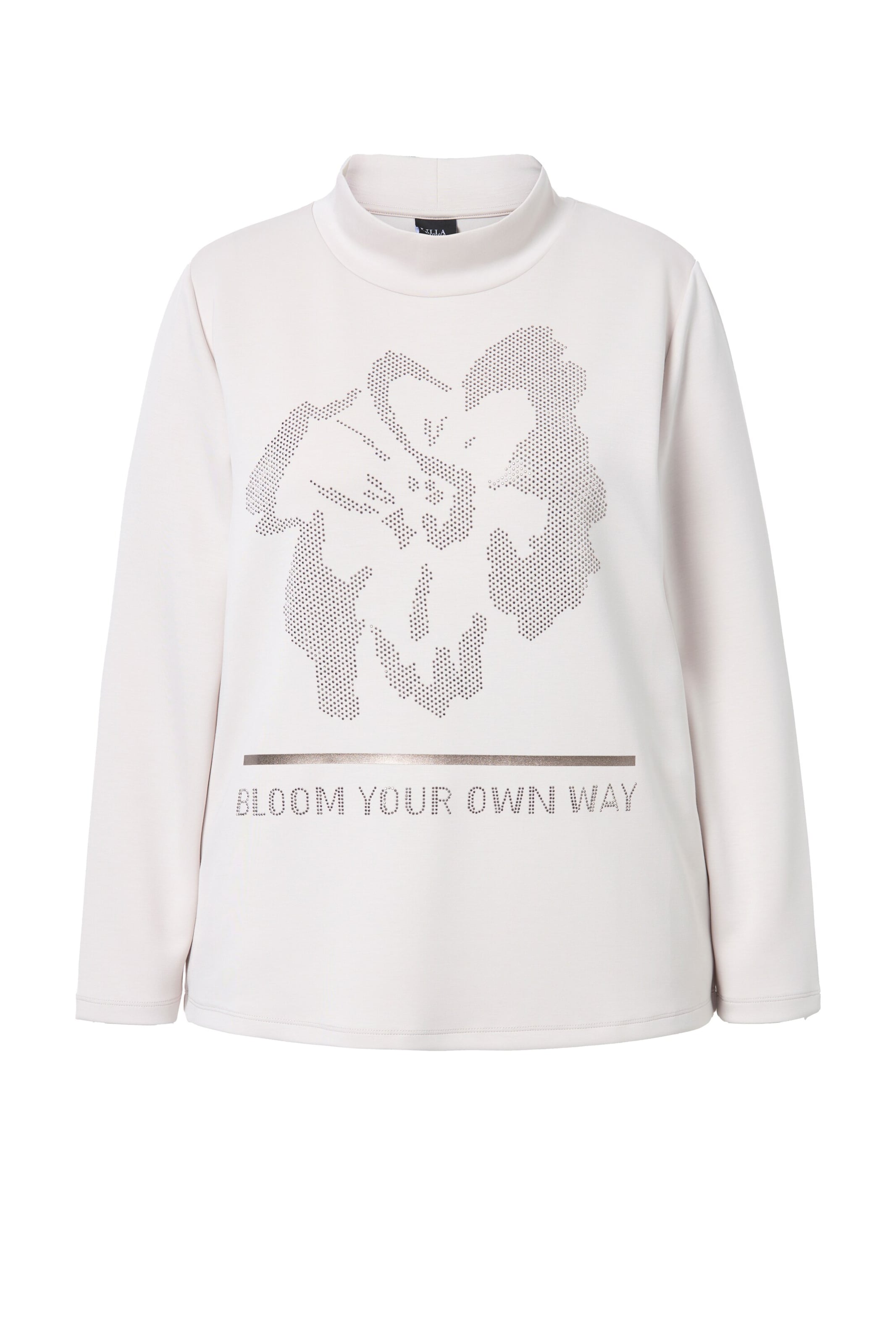 Ulla Popken Shirt in Grau: Vorderseite