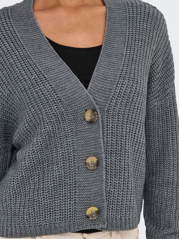 ONLY Strickjacke 'ONLCAROL' in Grau