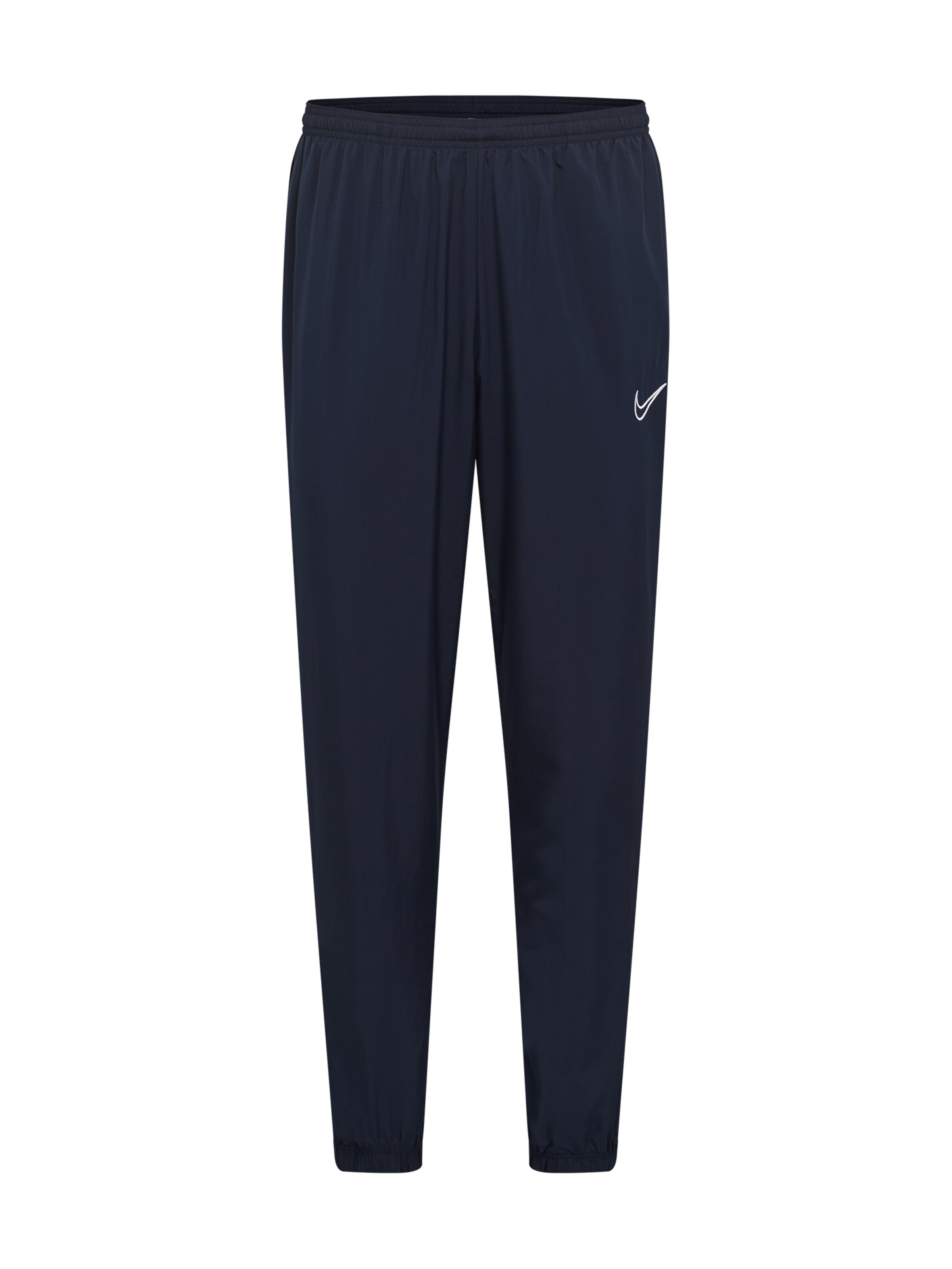 Effilé Pantalon de sport NIKE en bleu : devant