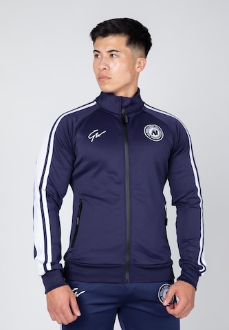 Gorilla Wear Sportsweatvest 'Stratford' in Wit: voorkant