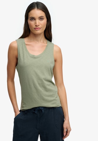 Haut Superdry & Co en vert : devant