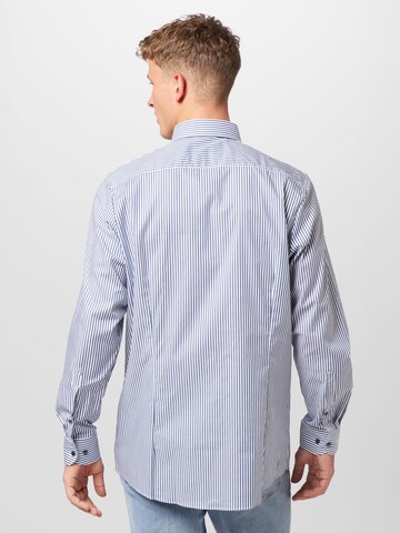 OLYMP Slim fit Button Up Shirt 'Level 5' in Blue