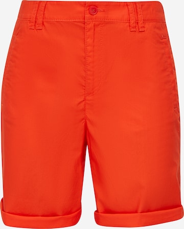 Regular Pantalon chino s.Oliver en orange : devant