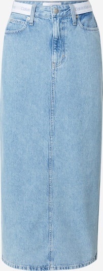 Fustă Calvin Klein Jeans pe albastru / alb, Vizualizare produs