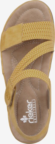 Rieker Sandale in Gelb