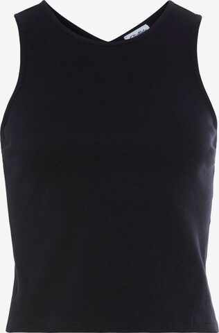 Top di s.Oliver in nero: frontale