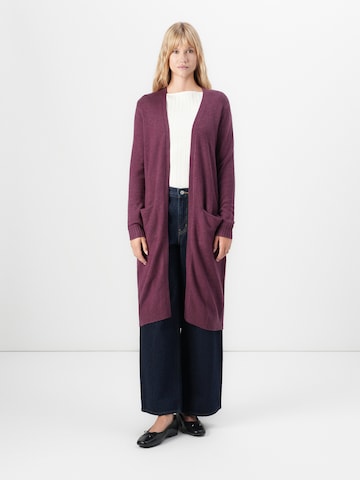 VILA Knit cardigan 'VIRil' in Purple: front