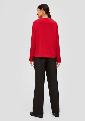 s.Oliver BLACK LABEL - Sweatshirt em vermelho