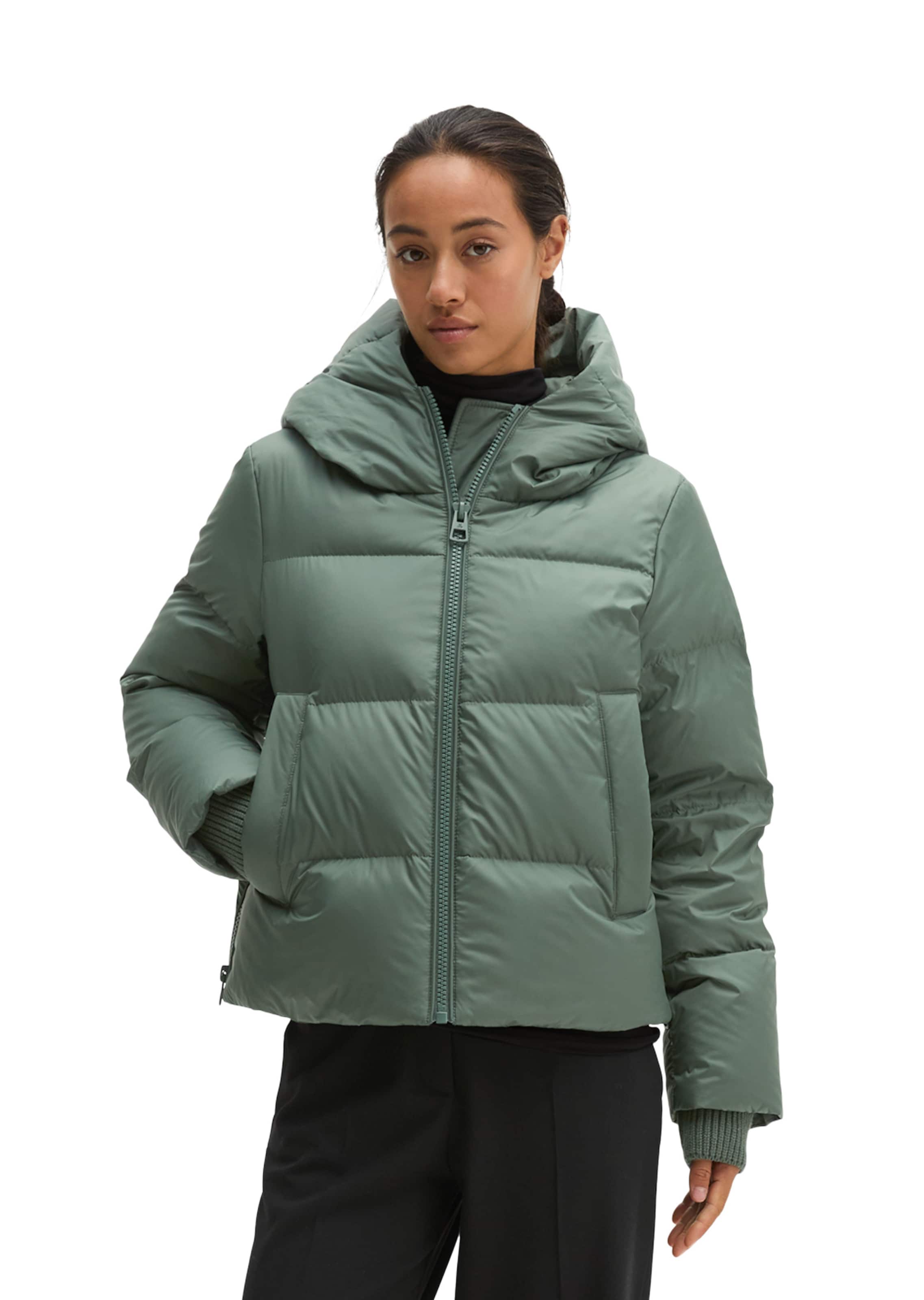 Marc O'Polo Winterjas in Groen: voorkant