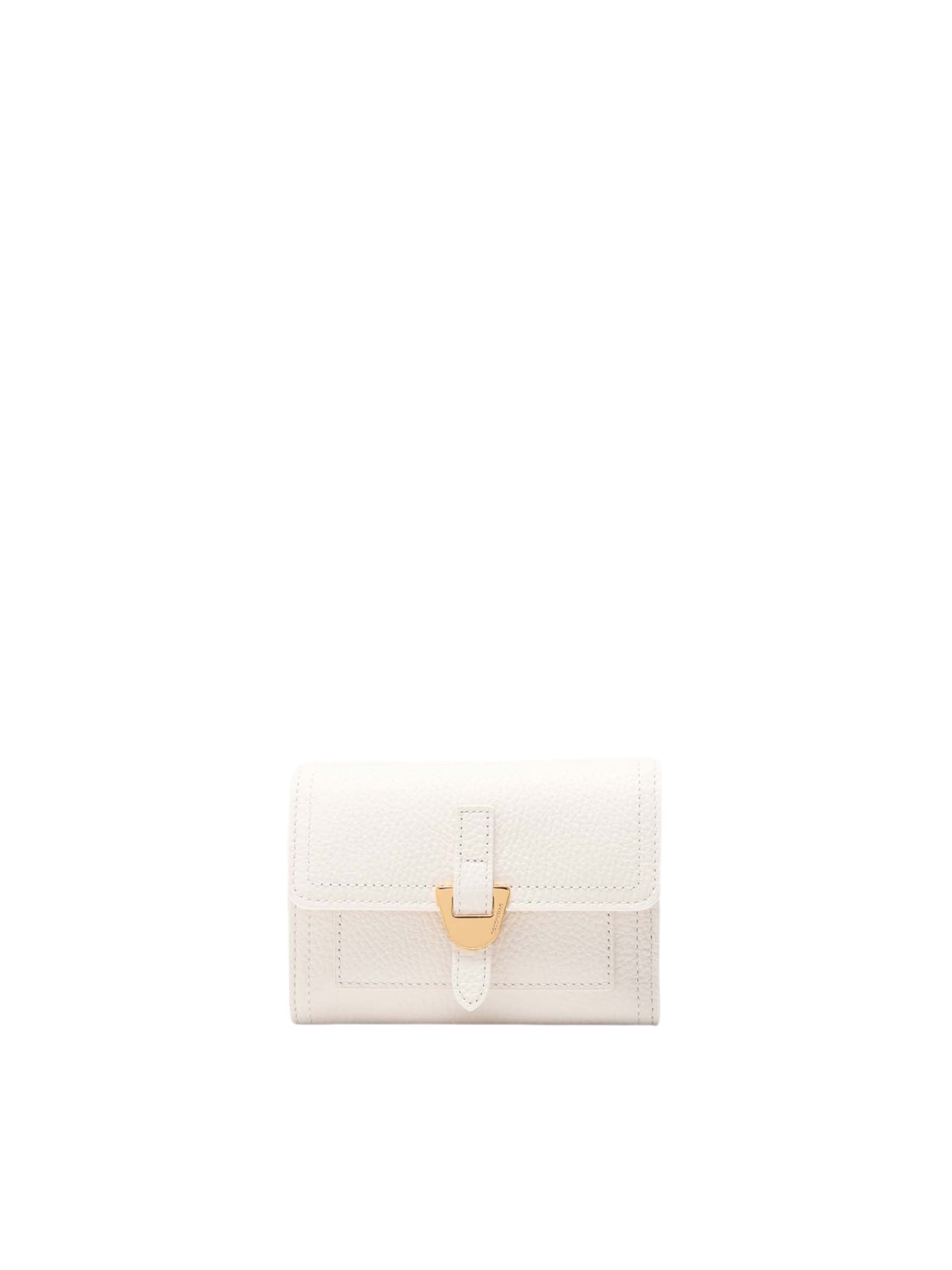 Coccinelle Wallet 'Coccinelle Campus' in White: front