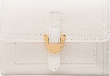 Coccinelle Portemonnaie 'Coccinelle Campus' in Weiß: Vorderseite