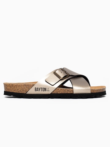 Bayton - Sapato aberto 'ERA' em ouro
