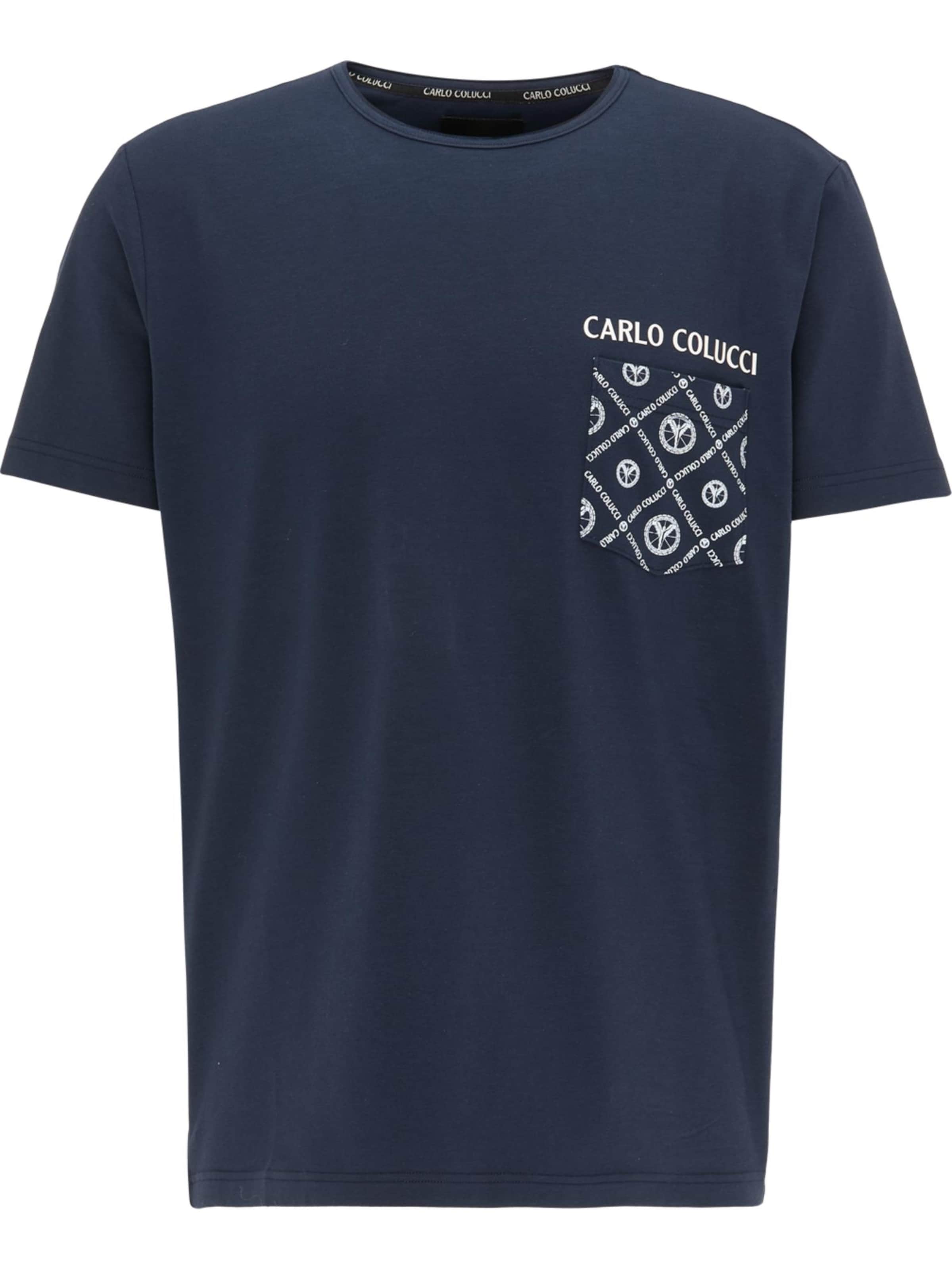Carlo Colucci Shirt 'Colatuzzo' in Blue: front