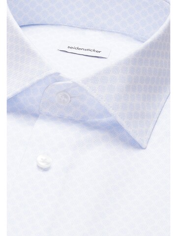 SEIDENSTICKER Slim fit Button Up Shirt in White