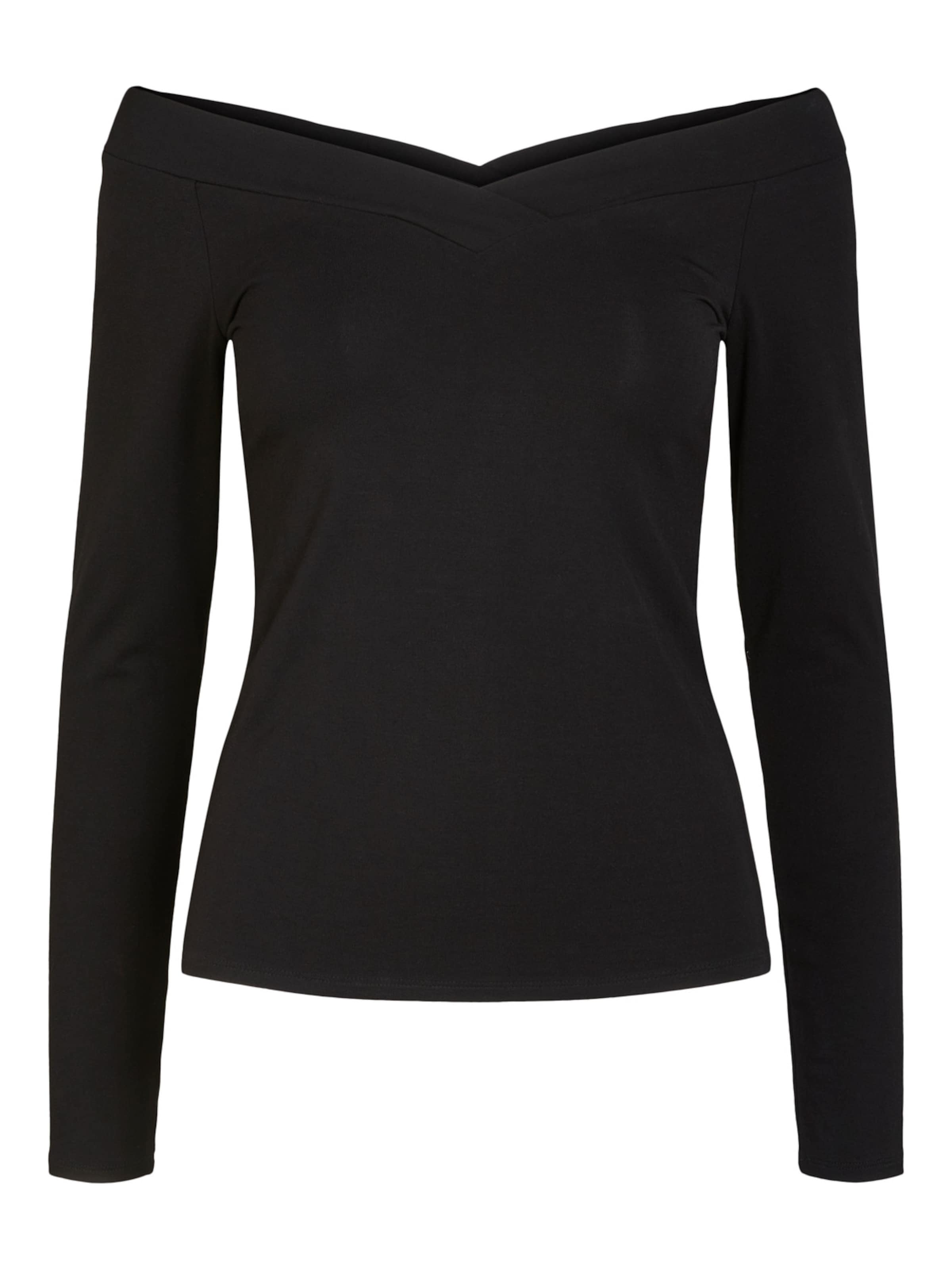 PIECES Μπλουζάκι σε μαύρο: μπροστά