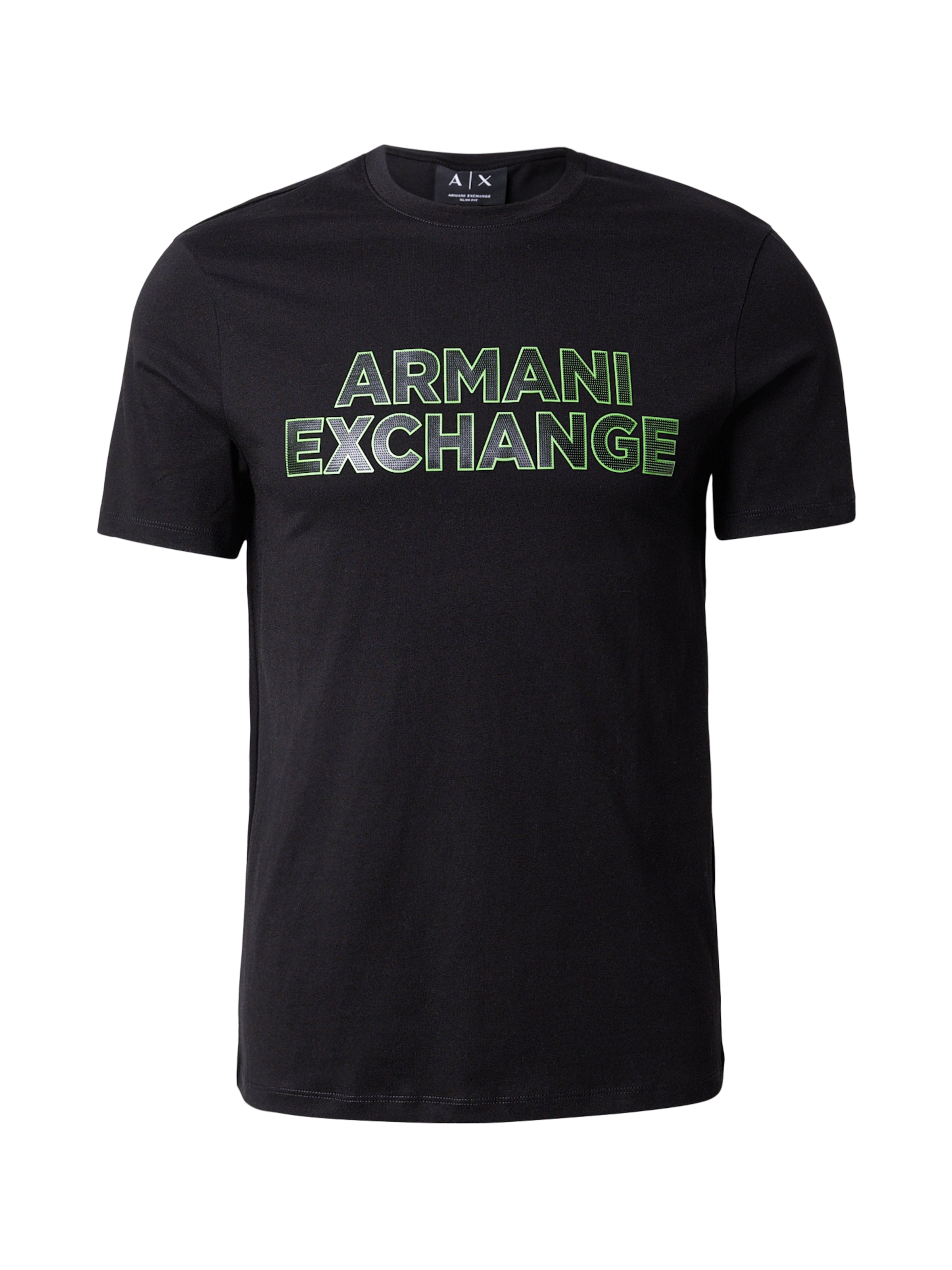 ARMANI EXCHANGE T-Shirt in Schwarz: Vorderseite