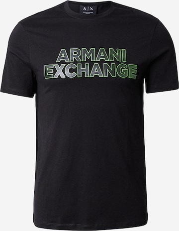 ARMANI EXCHANGE T-Shirt in Schwarz: Vorderseite