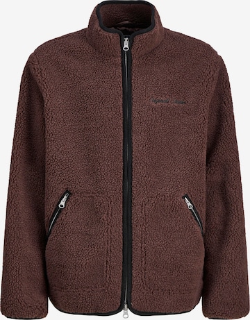 Jack & Jones Junior - Chaqueta de entretiempo en marrón: frente