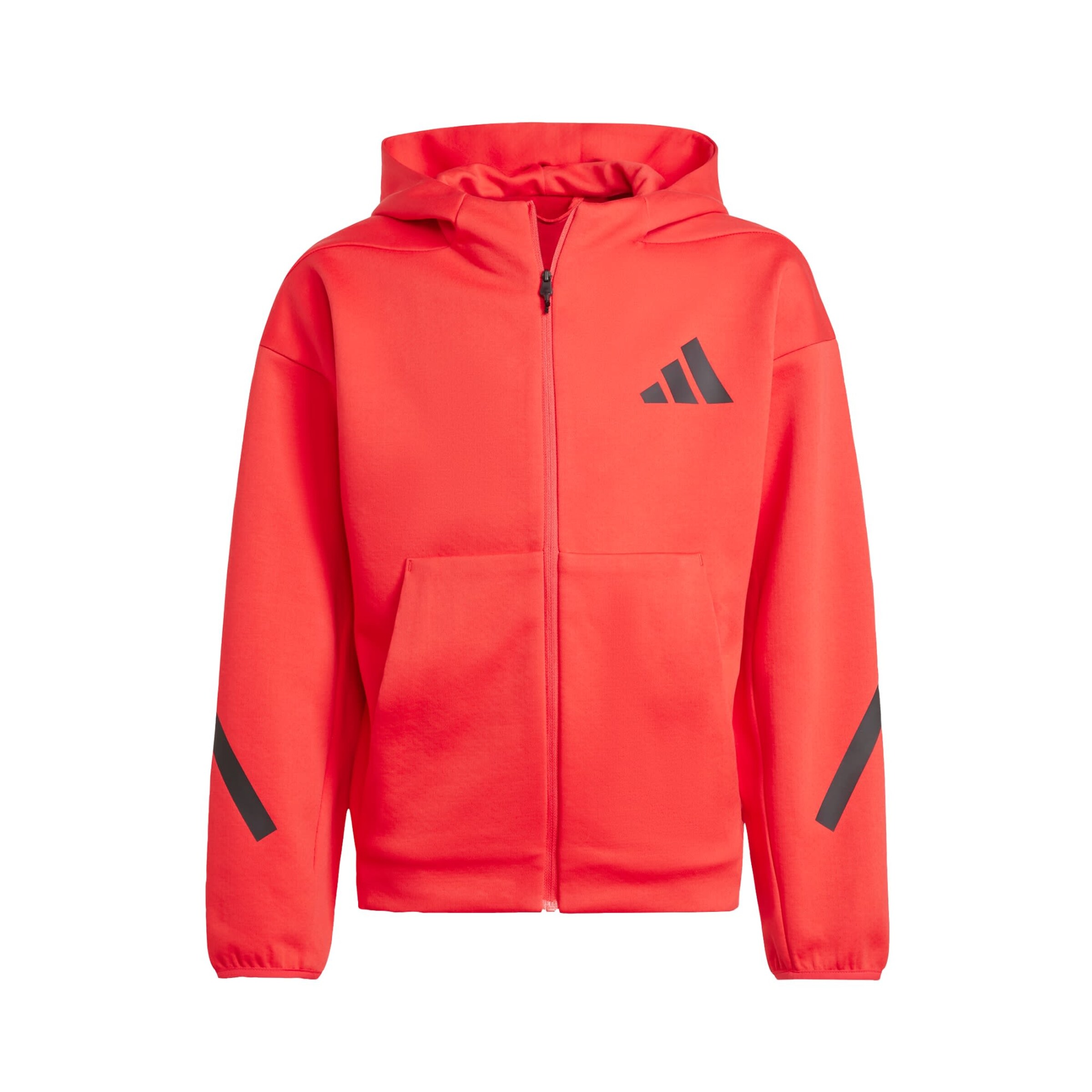 ADIDAS SPORTSWEAR - Sudadera con cremallera deportiva 'Z.N.E.' en rojo: frente
