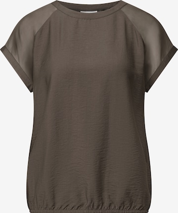 STREET ONE Blouse in Brown: front