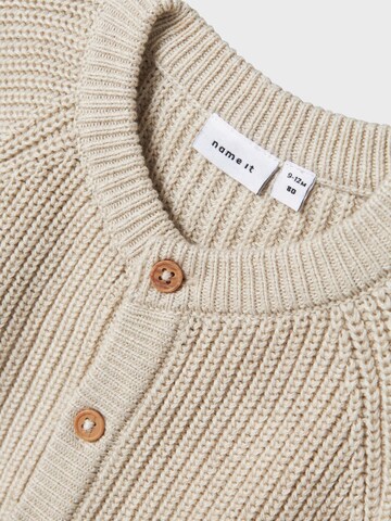 NAME IT Cardigan i beige