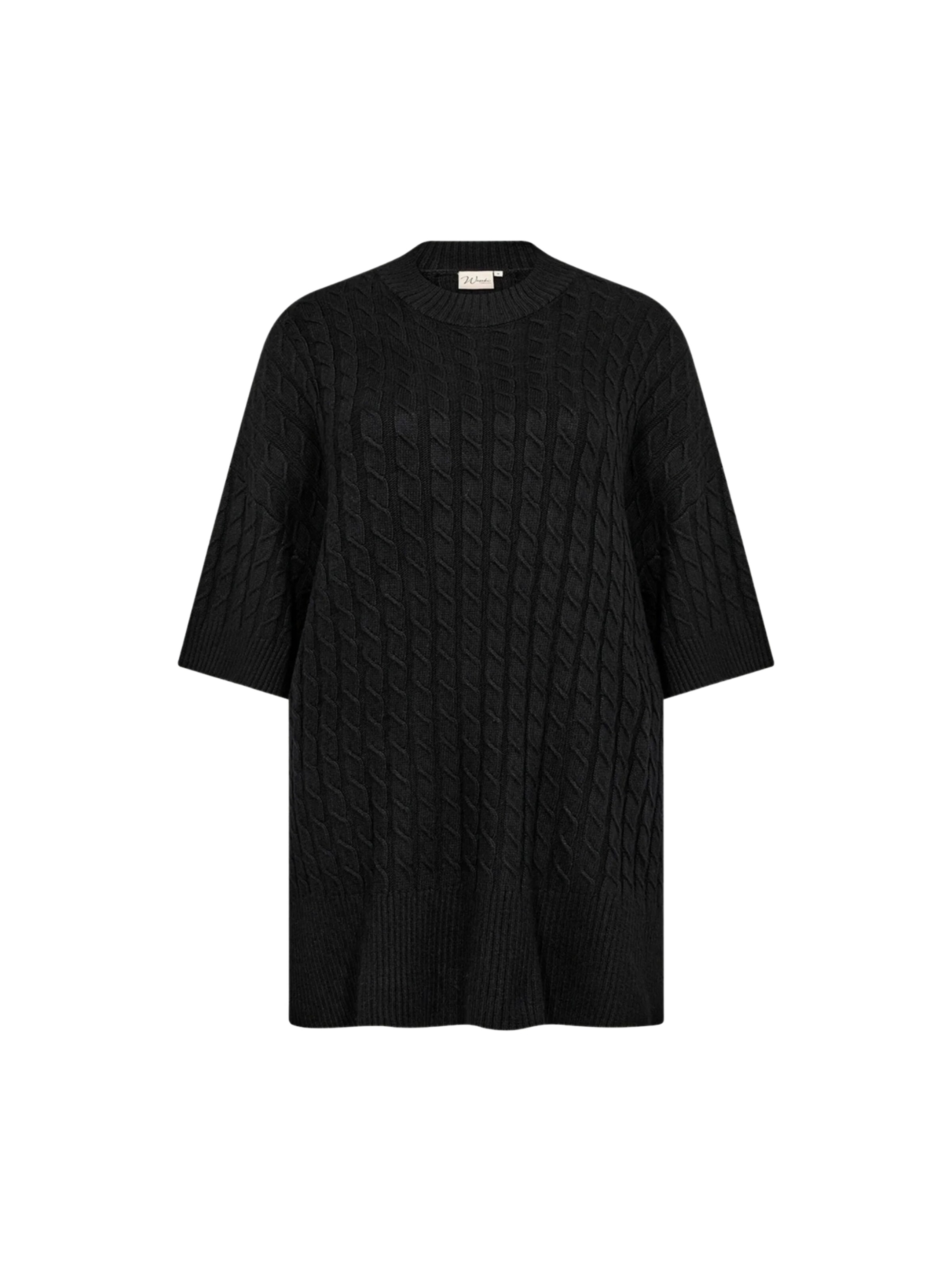 Wasabi Concept Trui 'Jamia 1' in Zwart: voorkant