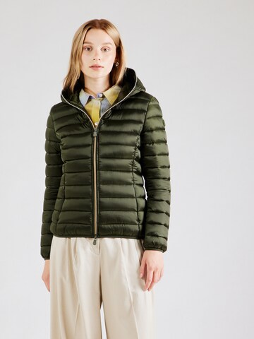 SAVE THE DUCK Between-Season Jacket 'ALEXIS' in Green: front