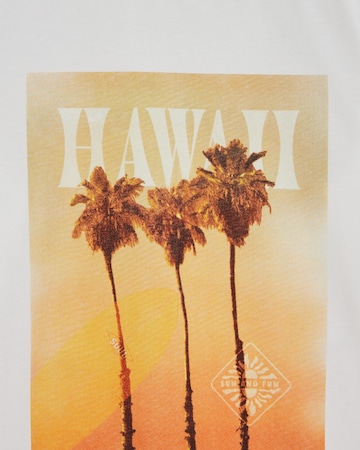 T-Shirt WE Fashion en blanc