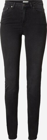 Skinny Jean 'Doriana Tall' LeGer by Lena Gercke en noir : devant