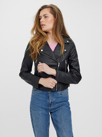 Veste mi-saison 'VIOLA' VERO MODA en noir : devant