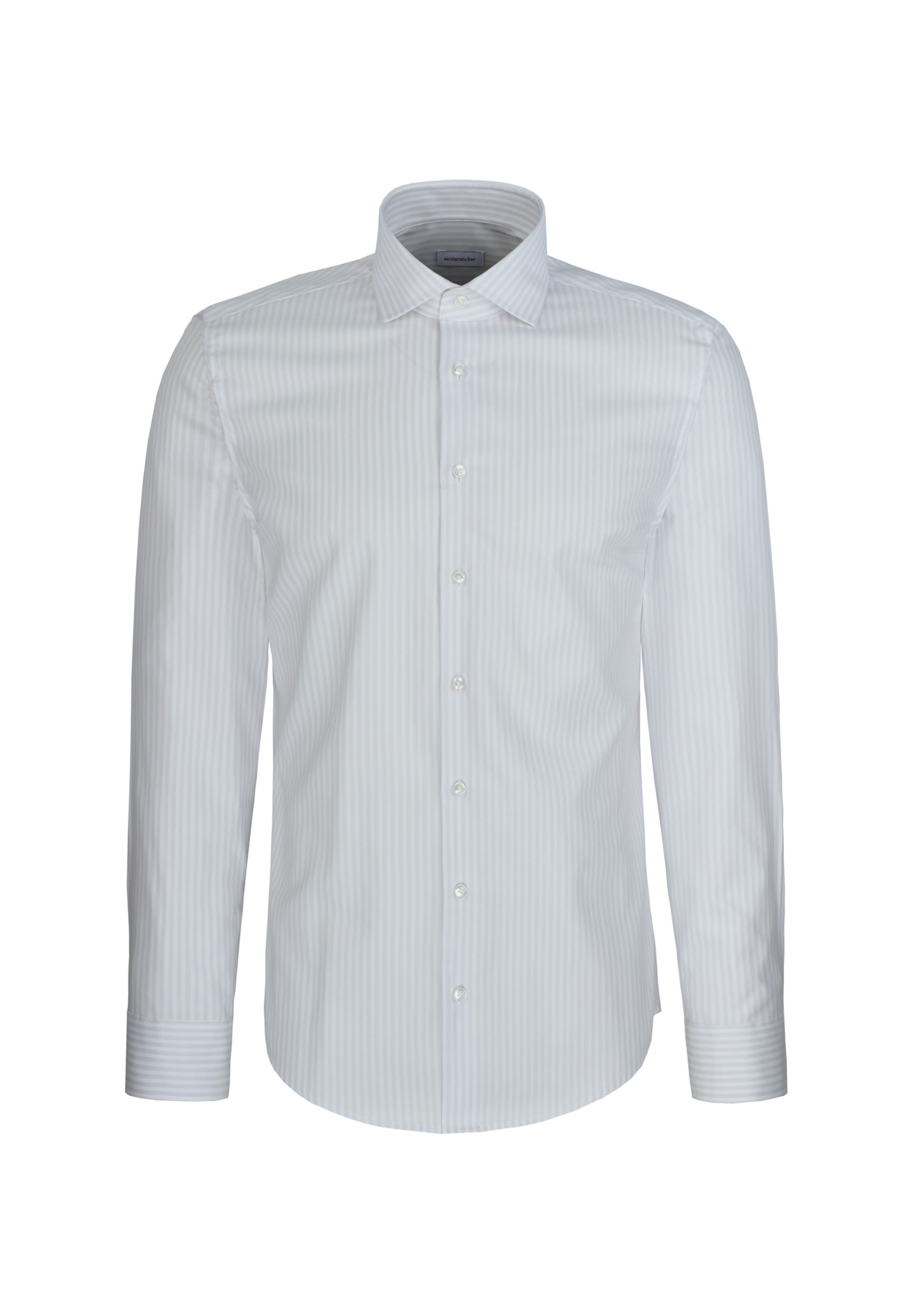Chemise business SEIDENSTICKER en gris : devant