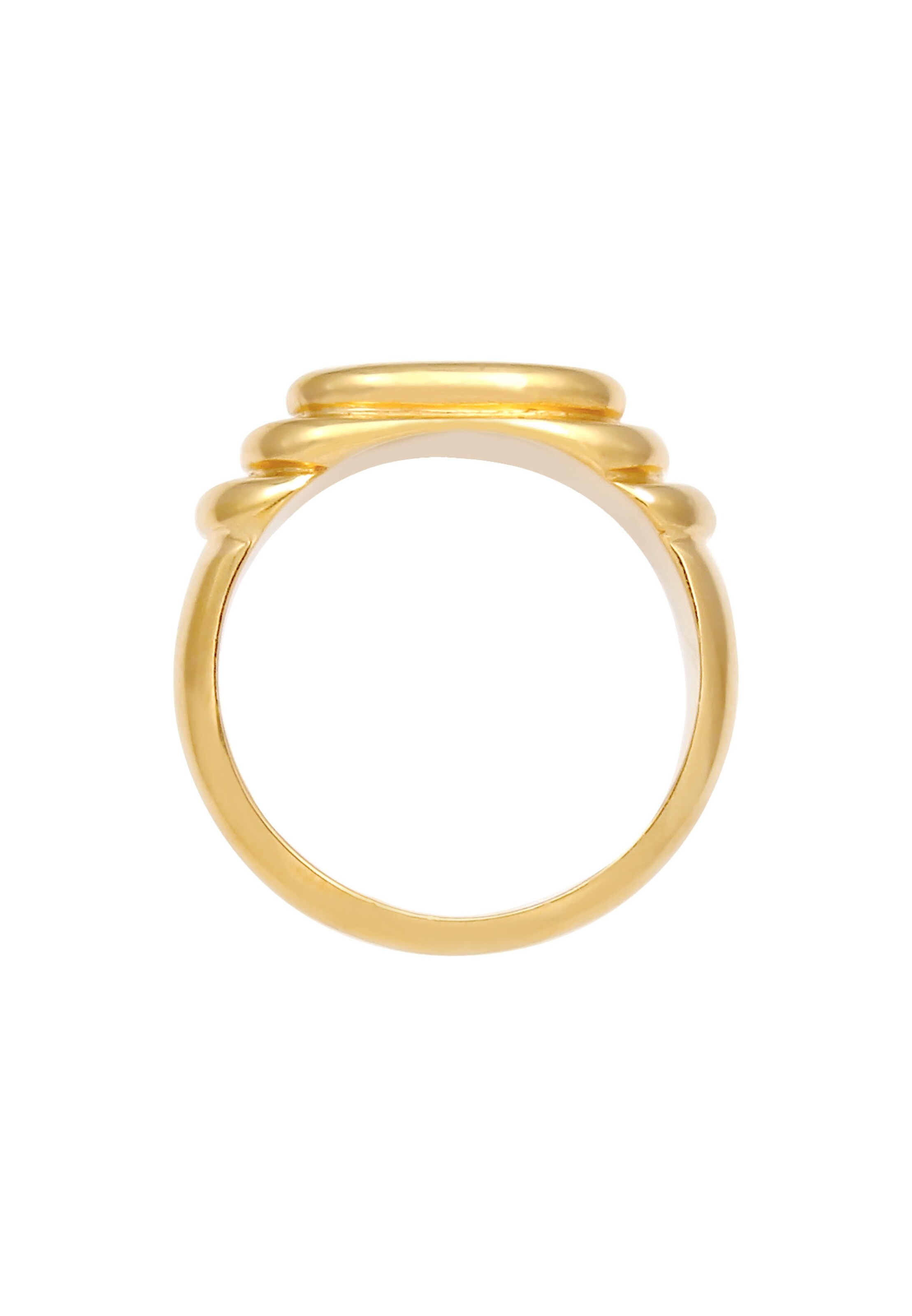 ELLI Ring Siegelring in Gold