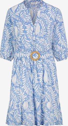Sublevel Blusenkleid in Blau: Vorderseite