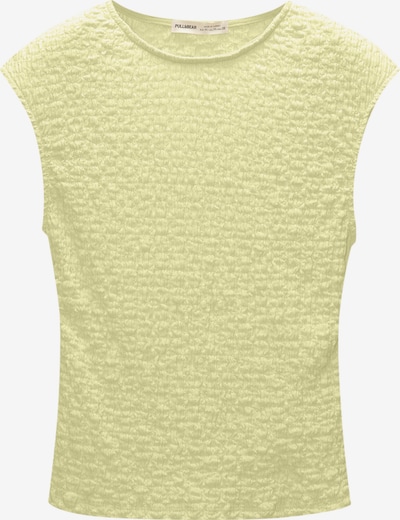 Pull&Bear Top | pastelno rumena barva, Prikaz izdelka