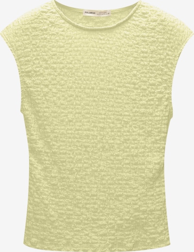 Pull&Bear Toppi koossa XS värissä pastellinkeltainen, Tuotenäkymä