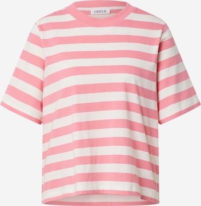 EDITED Shirts 'Nola' i mørk pink / hvid, Produktvisning