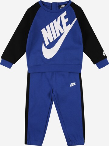 Tuta da jogging 'Futura Crew' di Nike Sportswear in blu: frontale