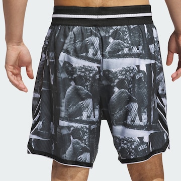 Loosefit Pantalon de sport 'Crazy Lite AOP' ADIDAS PERFORMANCE en noir