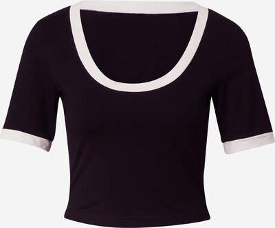 ABOUT YOU x MOGLI Shirt 'Flora' in de kleur Zwart, Productweergave