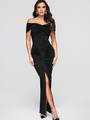 Ombre Abendkleid‌‌‌‌‌‌‌‌‌ in Schwarz