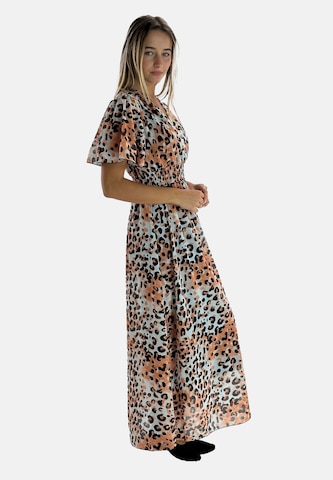 Elara Jurk in Oranje