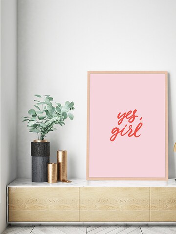 Liv Corday Image 'Yes Girl' in Pink