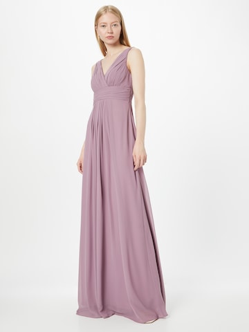 STAR NIGHT - Vestido de festa em roxo: frente