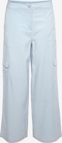 Pantalon cargo BUFFALO en bleu : devant