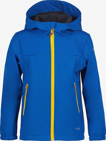 ICEPEAK Outdoorjas 'KONAN' in Blauw: voorkant