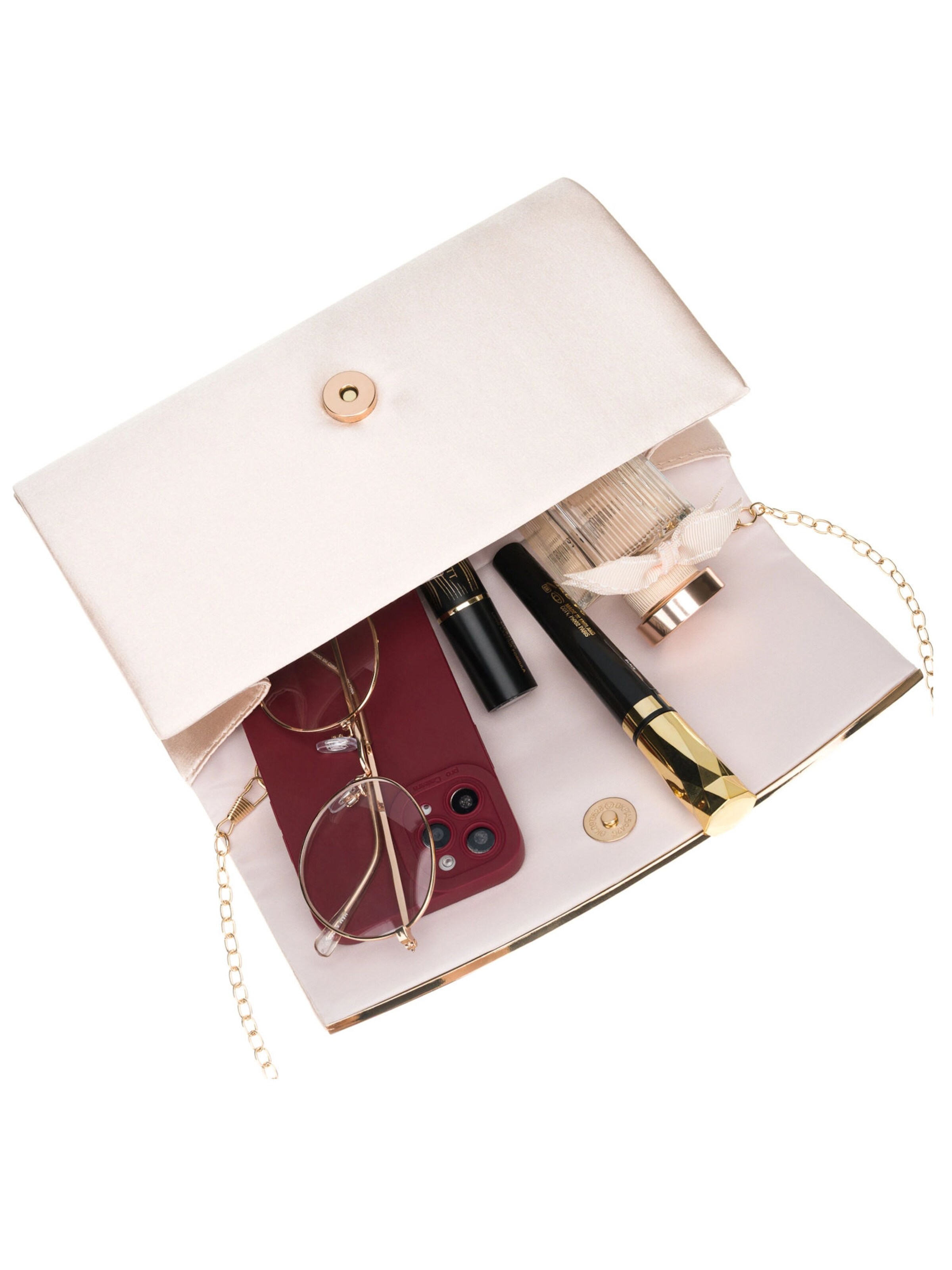 Tomshop24-7 Clutch 'Mia' in Beige